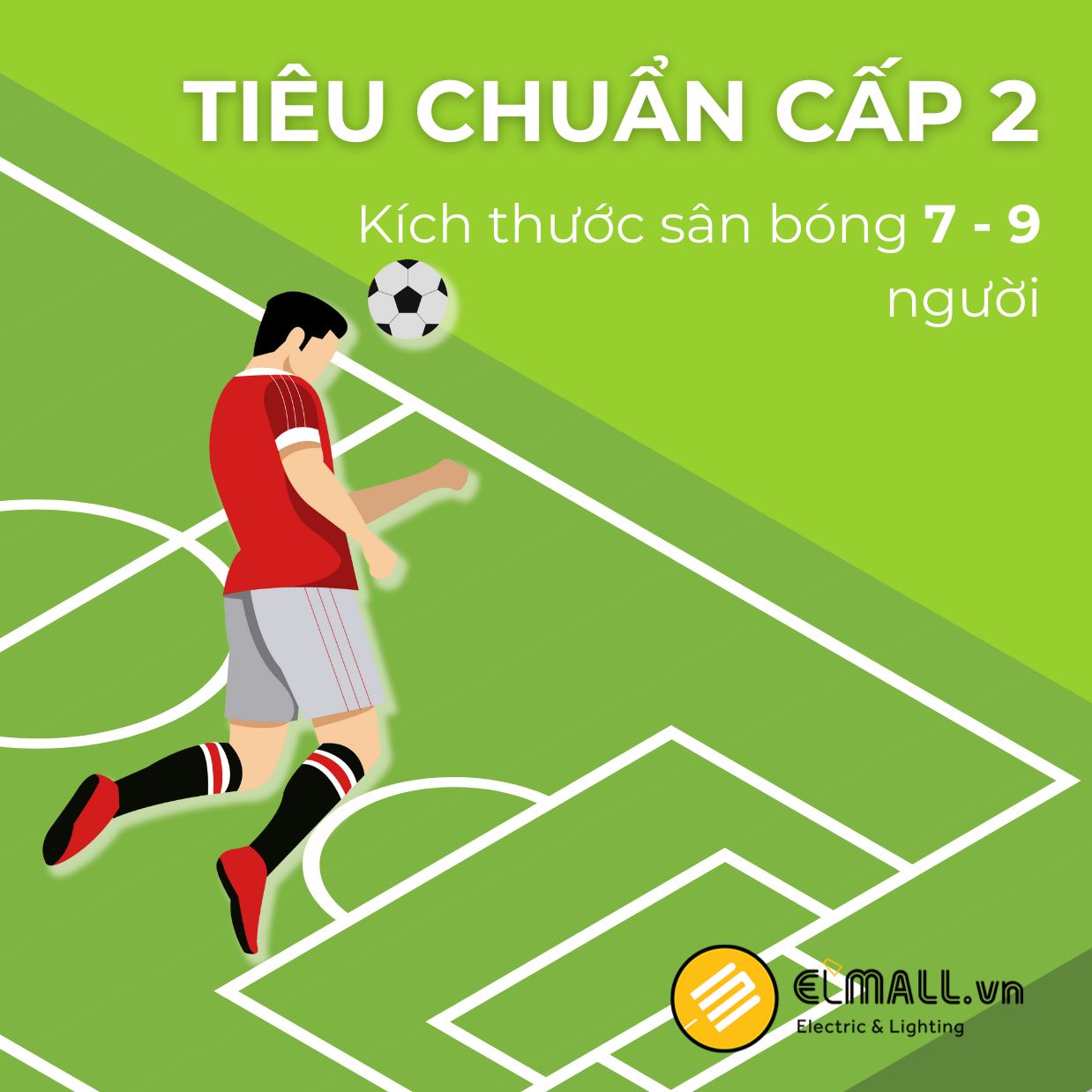 tiau chuan san bong da cap 2