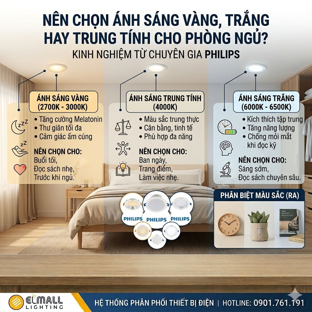 nen chon anh sang trang vang hay trung tinh