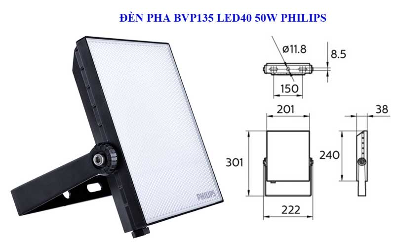 Tại sao nên sử dụng của đèn led pha 50W BVP135 Philips